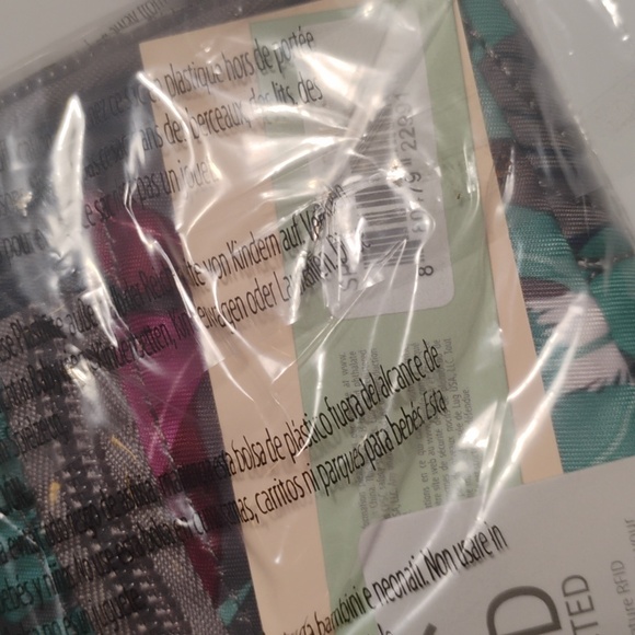 Lug Splits Compact RFID Wallet - Botanical Multi, LIKE NEW ✨DISCONTINUED!✨ - Picture 6 of 9